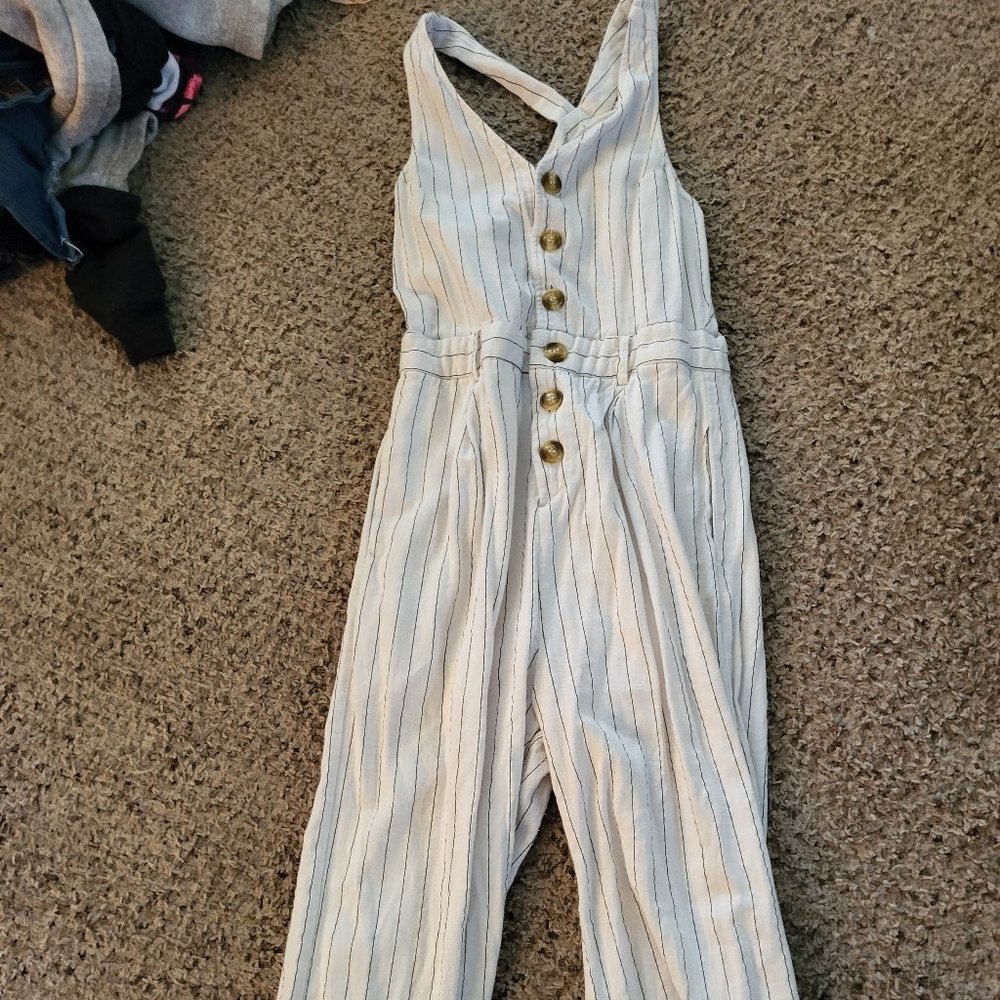 V ery j stripped romper